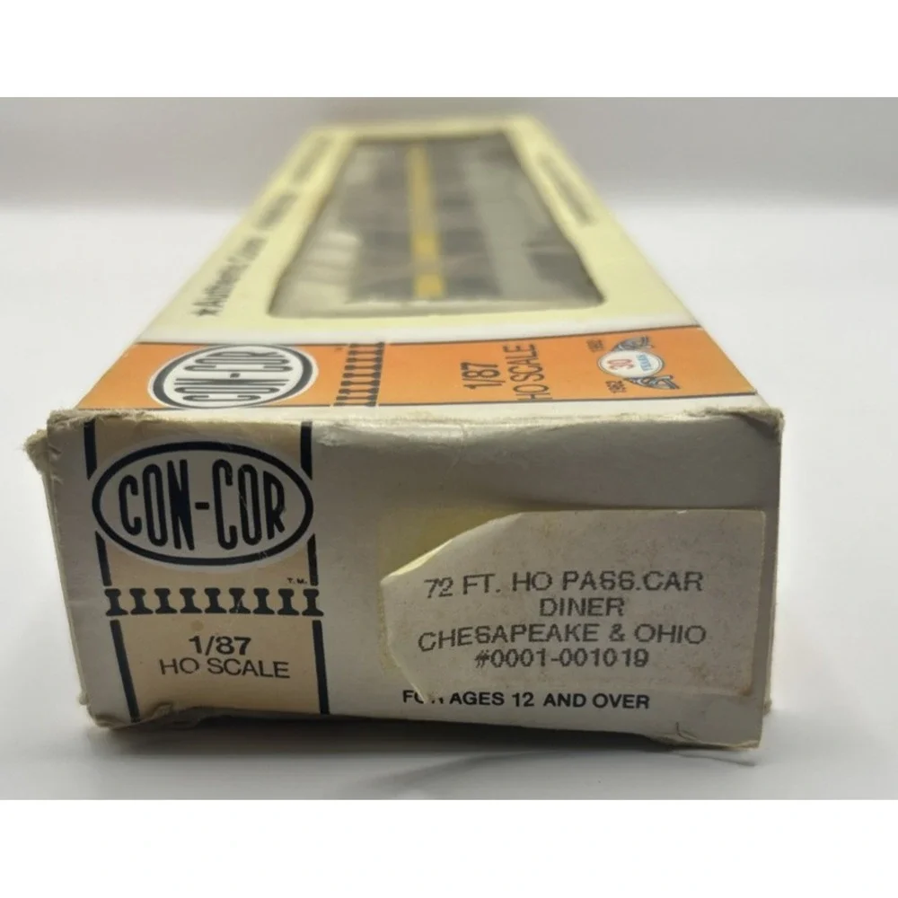 CON-COR 1/87 Scale 72‎ FT. HO PASSENGER CAR CHESAPEAKE & OHIO